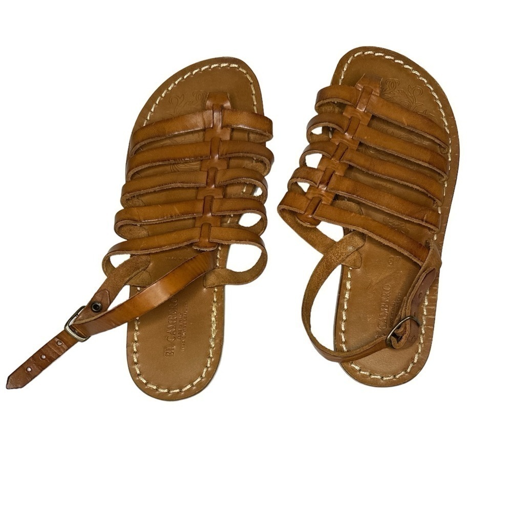 El Campero Women’s 100% Leather Sandal Size 37